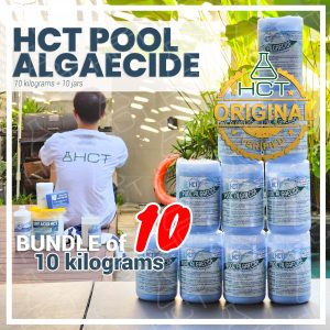 10 Jars - HCT Pool Algaecide